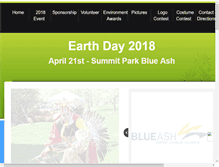 Tablet Screenshot of cincinnatiearthday.com